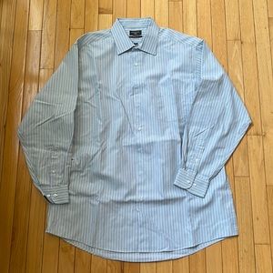 Light blue striped dress shirt